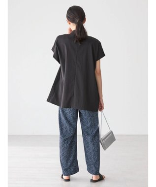 AMERICAN HOLIC 接触冷感Ｗボタンジレ Black