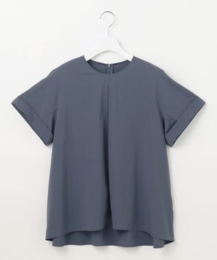 自由区 【カタログ掲載・セットアップ対応・接触冷感・UVケア・洗える】ファンクショナルクロス ブラウス インク