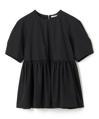 BEIGE， 【WEB限定】DIAMANT / ギャザーブラウス Black