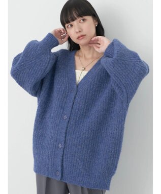 earth music&ecology フワフワＭＩＸヤーンカーディガン