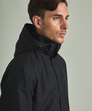 GOTAIRIKU 【仕事で着用可】ラスタードビー フーデッドブルゾン(23年モデル) ブラック系8