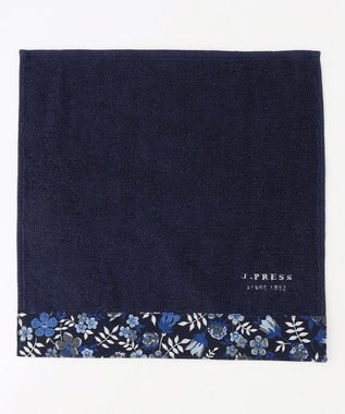 J.PRESS LADIES LIBERTY タオル ハンカチ ネイビー系