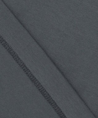 23区 L 【洗える】コンパクトヤーン スムース Tシャツ グレー系