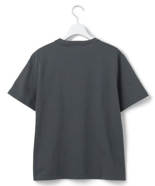 23区 L 【洗える】コンパクトヤーン スムース Tシャツ グレー系