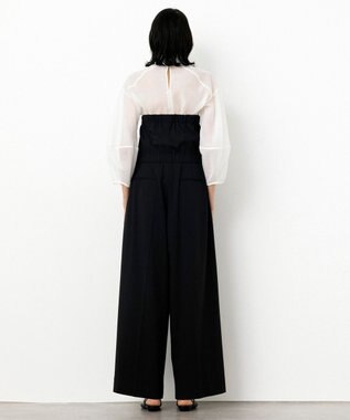 NAVE 【Nave・手洗い可】オーガンジーブラウス ホワイト系