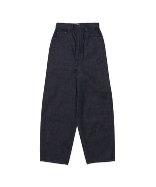 woadblue サルエル ブレットデニムパンツ リジッドブルー BLUE