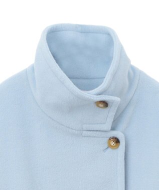 Green Parks スタンドロングコート Sax