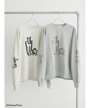 Green Parks モンスターズ・インク／裏毛プルオーバーII Oatmeal