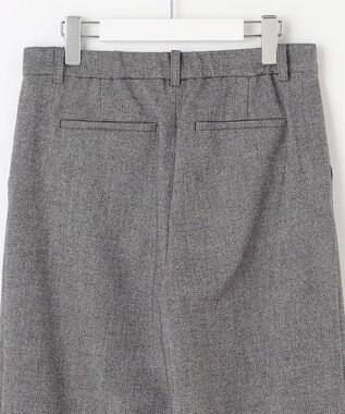 J.PRESS LADIES 【洗える】チェルビック セミワイド パンツ グレー系