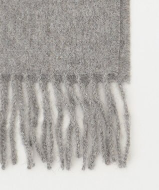 J.PRESS MEN 無染色ソリッド マフラー グレー系