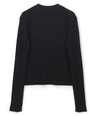 JOSEPH 【洗える】メリノリブ　ニットカーディガン Black