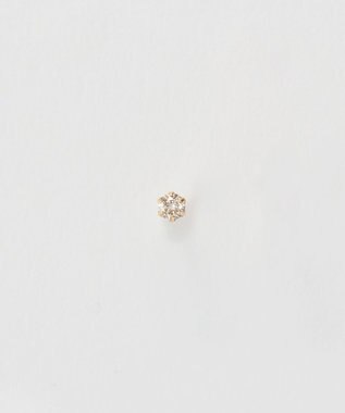 Phoebe 【K10】一粒ダイヤモンドピアス(片耳)　ゴールド