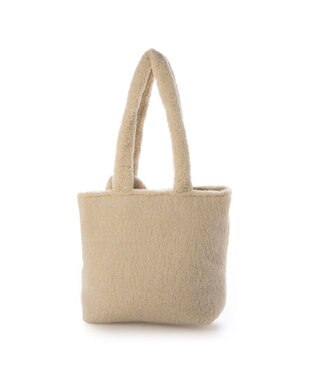 UNBILLION カシュカシュ cachecache / 目玉ポーチ付ファートート アイボリー