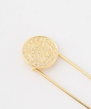 23区 コインモチーフ キルトピン ゴールド系