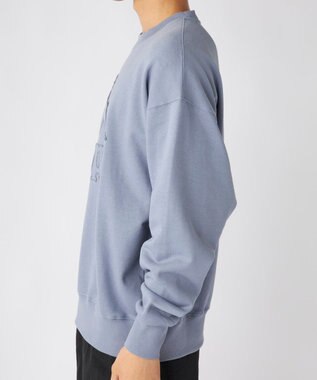 OP／FILA 【Kappa】オーバーサイズ ヘビーウェイトクルースウェット ライトブルー