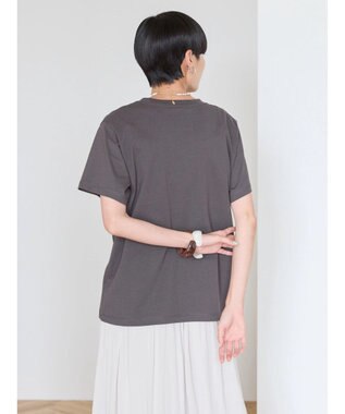 AMERICAN HOLIC ＴＵＲＱＵＯＩＳＥロゴカットプルオーバー Charcoal Gray