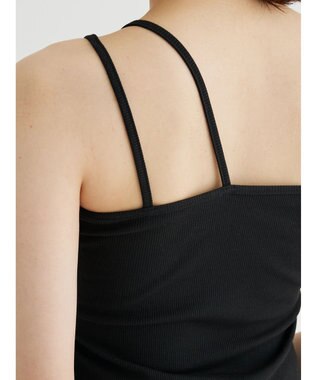 Green Parks ・Ｐｅｔｉｔ　Ｆｌｅｕｒ　カップツキレイヤードキャミ Black