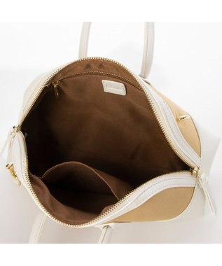 UNBILLION kakatoo 横長3wayミニボストン アイボリー