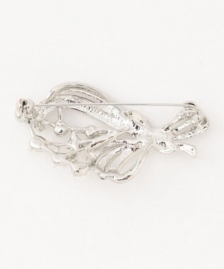 ANY SIS フラワーブーケ ブローチ シルバー