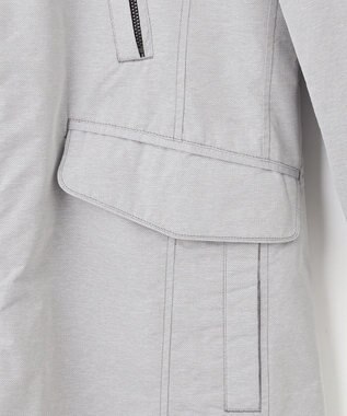 JOSEPH ABBOUD 【3WAY/撥水/INフード/ダウンライナー付】 3WAY高機能ダウンコートインターレースメモリーダウン ライトグレー系