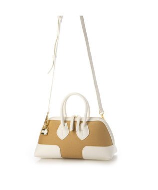 UNBILLION kakatoo 横長3wayミニボストン アイボリー