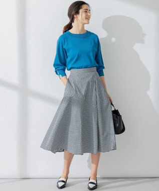 組曲 【22.5cm~24.5cm】バイカラーコンビローファー ブラック系