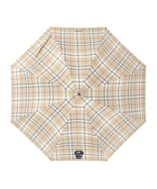 MOONBAT POLO RALPH LAUREN 晴雨兼用 長傘 チェック×ベア 日傘 一級遮光 遮熱 UV ベージュ