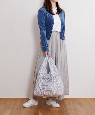 ACE BAGS & LUGGAGE 【折り畳み】 HAyU × ace. マルシェバッグ エコバッグ 猫柄 23L 17871 トラベル