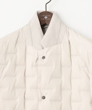 JOSEPH ABBOUD 【3WAY/撥水/INフード/ダウンライナー付】 3WAY高機能ダウンコートインターレースメモリーダウン ライトグレー系