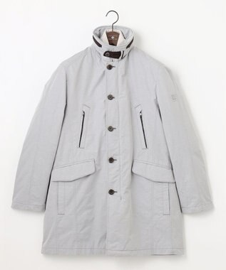 JOSEPH ABBOUD 【3WAY/撥水/INフード/ダウンライナー付】 3WAY高機能ダウンコートインターレースメモリーダウン ライトグレー系