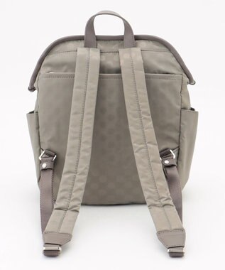 Y'SACCS Polka Dots　パイピングポケットコンパクトリュック グレージュ