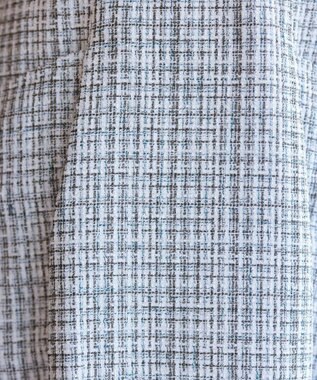 Tiaclasse 【洗える】大人華やかなツイードワンピース オフホワイト