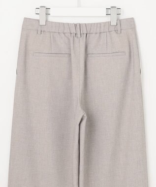 J.PRESS LADIES S MULTI DRY クロス ワイド パンツ グレージュ系