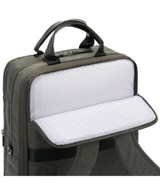 ACE BAGS & LUGGAGE ace. フィッテムヘザー ビジネスリュック A4サイズ 14インチPC収納 エキスパンド 20114 エース ブラック