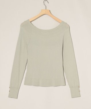 ONWARD Reuse Park 【any SiS】ニット春夏 グリーン