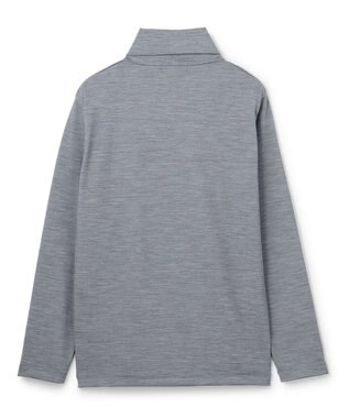 JOSEPH HOMME ウールジャージーウォッシャブル　タートルネック ライトグレー系