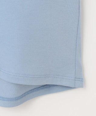 J.PRESS LADIES 【WEB限定カラーあり・接触冷感・UVケア】 スムースジャージー キーネック カットソー サックスブルー系