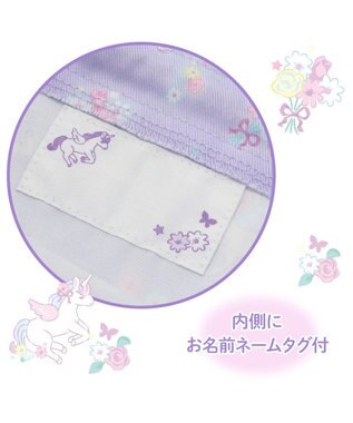 Mother garden マザーガーデン ユニコーン ランチ巾着 《フラワー柄》 フラワー柄