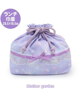  マザーガーデン ユニコーン ランチ巾着 《フラワー柄》
