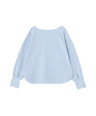 Green Parks パールスリーブカットプルオーバー Sax