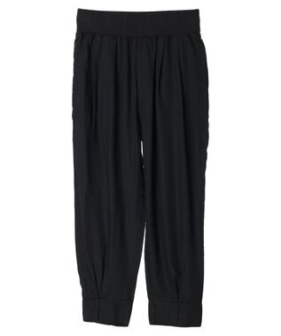 Green Parks ・ｆｕｒｒｙ　ｒａｔｅ　タックジョガーパンツ Black