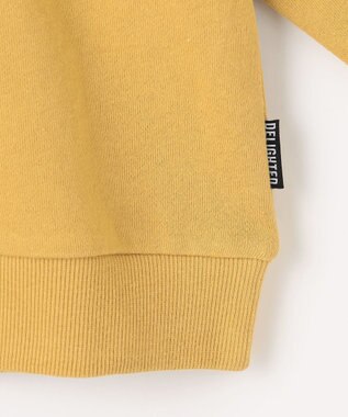 ANY KIDS 恐竜プリント 裏毛トレーナー マスタード