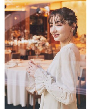 earth music&ecology シアードットドッキングワンピース Beige