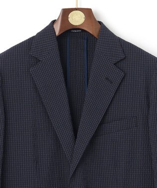 J.PRESS MEN トラベラーズシアサッカージャケット ネイビー系3