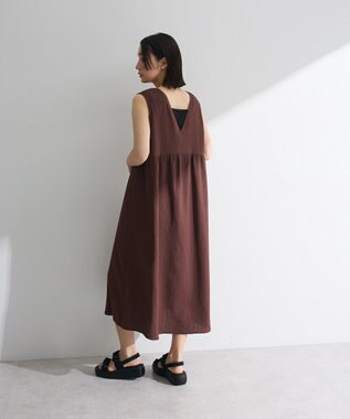 Green Parks ５ＷＡＹノースリーブワンピース Brown