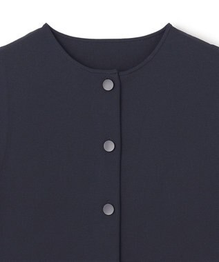 UNFILO フォルムニットジレ ネイビー