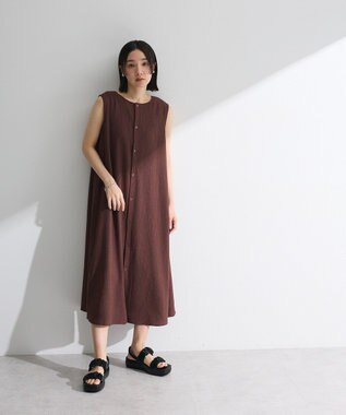 Green Parks ５ＷＡＹノースリーブワンピース Brown