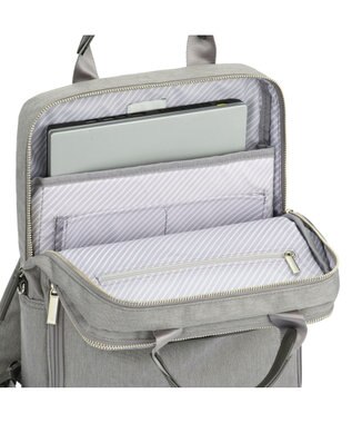ACE BAGS & LUGGAGE ace. フィッテムヘザー ビジネスリュック  A4サイズ 13.3インチPC収納 20111 エース グレー