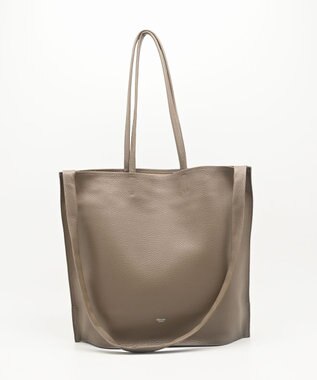 blancle シュリンクレザー ガゼット２ウェイバッグ TAUPE
