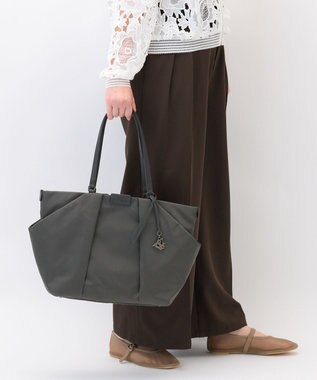 ACE BAGS & LUGGAGE W&.Day/Night スック トートバッグ A4 11.0インチタブレット 15186 ダブルアンドデイナイト ダークグレー